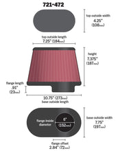 Load image into Gallery viewer, Airaid AIR721-472 Airaid Kit Replacement Filter