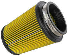 Load image into Gallery viewer, Airaid AIR704-458 Airaid Universal Air Filter - Cone 4in Flange x 6in Base x 4-5/8in Top x 7in Height - Synthaflow