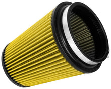 Load image into Gallery viewer, Airaid AIR704-409 Airaid Universal Air Filter - Cone 5in FLG x 6-1/2in B x 4-3/4in T x 7-9/16in H - Synthaflow