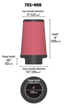 Load image into Gallery viewer, Airaid AIR701-469 Airaid Universal Air Filter - Cone 6 x 7 1/4 x 5 x 9