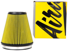 Load image into Gallery viewer, Airaid AIR705-495 Airaid Universal Air Filter - Cone 6in Flange x 7in Base x 4-3/8in Top x 7in Height - Synthamax