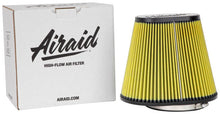 Load image into Gallery viewer, Airaid AIR724-472 Airaid Universal Air Filter - Cone 6in FLG x 10-3/4x7-3/4in B x 7-1/4x4-3/in T x 9in H - Synthaflow