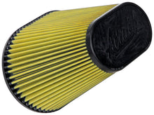 Load image into Gallery viewer, Airaid AIR724-472 Airaid Universal Air Filter - Cone 6in FLG x 10-3/4x7-3/4in B x 7-1/4x4-3/in T x 9in H - Synthaflow