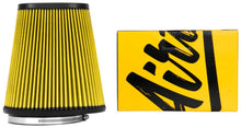 Load image into Gallery viewer, Airaid AIR724-127 Airaid Universal Air Filter -Cone 6in FLG x 9-1/2x7-1/2in B x 6-3/8x3-3/4inTx 9-1/2in H - Synthaflow