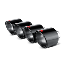 Load image into Gallery viewer, Akrapovic AKRTP-NIR35C Akrapovic 06-13 Chevrolet Corvette ZO6/ZR1 (C6) Tail Pipe Set (Carbon 125 mm)