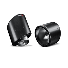 Load image into Gallery viewer, Akrapovic AKRTP-NIZ34-C Akrapovic 08-14 Mitsubishi Lancer Evolution Tail Pipe Set (Carbon)