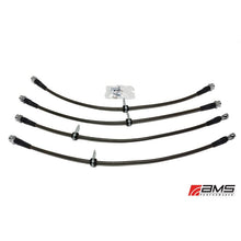 Load image into Gallery viewer, AMS AMSAMS.04.01.0004-1 AMS Performance 08-15 Mitsubishi EVO X Stainless Steel Brake Lines (4 Lines)