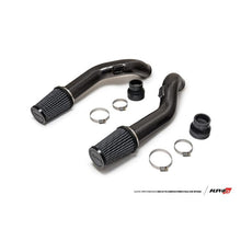 Load image into Gallery viewer, AMS AMSALP.07.08.0008-1 AMS Performance 2009+ Nissan GT-R R35 Alpha Carbon Fiber Intake Pipes for Stock Turbos