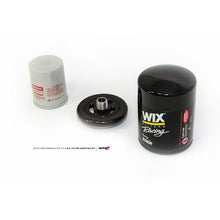 Load image into Gallery viewer, AMS AMSALP.07.04.0028-2 AMS Performance 2009+ Nissan GT-R R35 Alpha CNC Billet Oil Filter Adapter w/Street Filter