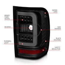 Load image into Gallery viewer, ANZO ANZ311391 ANZO 01-11 Ford Ranger LED Taillights - Black Housing w/ Smoke Lens & Light Bar