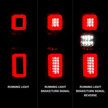 Load image into Gallery viewer, ANZO ANZ311416 Anzo 19-21 Chevy Silverado Full LED Tailights Chrome Housing Red/Clear Lens G2 (w/C Light Bars)