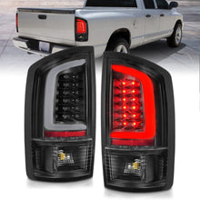 Load image into Gallery viewer, ANZO ANZ311368 ANZO 2002-2006 Dodge Ram 1500 LED Tail Lights w/ Light Bar Black Housing Clear Lens