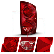 Load image into Gallery viewer, ANZO ANZ311309 ANZO 2007-2009 Dodge Ram 1500 Tail Light Red Lens (OE)