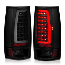 Load image into Gallery viewer, ANZO ANZ311322 ANZO 2007-2014 Chevy Tahoe LED Taillight Plank Style Black w/Smoke Lens