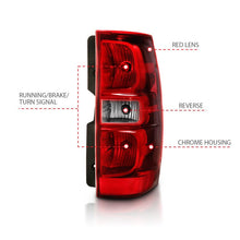 Load image into Gallery viewer, ANZO ANZ311304 ANZO 2007-2014 Chevy Tahoe Taillight Red/Clear Lens (OE Replacement)