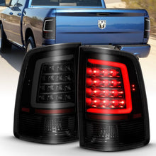 Load image into Gallery viewer, ANZO ANZ311319 ANZO 2009-2018 Dodge Ram 1500 LED Taillight Plank Style Black w/Smoke Lens