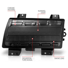Load image into Gallery viewer, ANZO ANZ511088 ANZO Wrangler 18-21/Gladiator 20+ LED Side Marker Lights Smoke w Sequential Signal