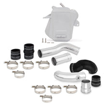 Load image into Gallery viewer, Mishimoto 11-16 Ford 6.7L Powerstroke Air-To-Water Intercooler Kit - Wrinkle Silverw/ Polished Pipes Intercooler Kits Mishimoto