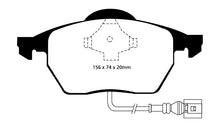 Load image into Gallery viewer, EBC 99-06 Audi TT 1.8 Turbo Yellowstuff Front Brake Pads Brake Pads - Performance EBC