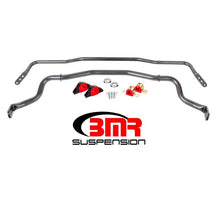 Load image into Gallery viewer, BMR 15-17 S550 Mustang Front & Rear Sway Bar Kit w/ Bushings - Black Hammertone Sway Bars BMR Suspension