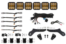 Load image into Gallery viewer, Diode Dynamics 17-20 Ford Raptor SS5 Grille CrossLink Lightbar Kit - Yellow Pro Combo Light Bars & Cubes Diode Dynamics