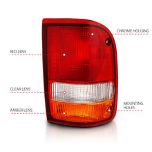 Load image into Gallery viewer, ANZO 1993-1997 Ford Ranger Tail Light Red/Cear (OE) Tail Lights ANZO