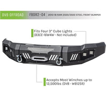 Load image into Gallery viewer, DV8 Offroad 10-18 RAM 2500 Front Bumper Bumpers - Steel DV8 Offroad
