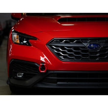 Load image into Gallery viewer, Mishimoto 2022+ Subaru WRX Front Tow Hook Red Tow Hooks Mishimoto