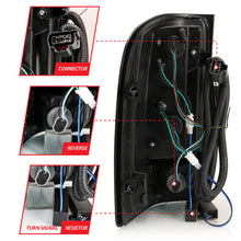 Load image into Gallery viewer, ANZO 2007-2013 Chevrolet Silverado 1500 LED Taillights Chrome Tail Lights ANZO