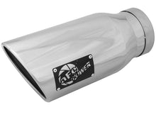 Load image into Gallery viewer, aFe MACH Force-Xp 5in Inlet x 7in Outlet x 15in length 304 Stainless Steel Exhaust Tip Catback aFe