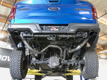 Load image into Gallery viewer, aFe MACH Force-Xp Cat-Back Exhaust w/Dual Hi-Tuck Tips Black 17-18 Ford F-150 Raptor V6-3.5L (tt) Catback aFe