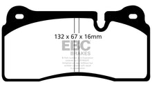 Load image into Gallery viewer, EBC 08-17 Audi R8 / 04-14 Lamborghini Gallardo Redstuff Rear Brake Pads Brake Pads - Performance EBC