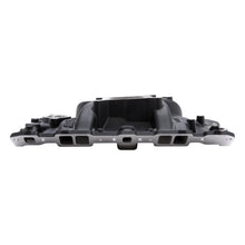 Load image into Gallery viewer, Edelbrock Intake Manifold Perf Eps SBC w/ Oil Fill Tube and Breather Black Intake Manifolds Edelbrock