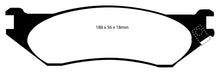 Load image into Gallery viewer, EBC 04-06 Dodge Durango 3.7 Greenstuff Front Brake Pads Brake Pads - Performance EBC