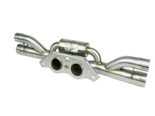 Load image into Gallery viewer, aFe Power MACHForce XP 304 Stainless Secondary Muffler Delete Pipe 14-19 Porsche 911 GT3 3.8L/4.0L Catback aFe