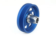 Load image into Gallery viewer, Perrin 19-21 Subaru WRX / 16-18 Forester Lightweight Crank Pulley (FA/FB Engines w/Large Hub) - Blue Pulleys - Crank, Underdrive Perrin Performance