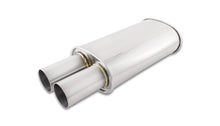 Load image into Gallery viewer, Vibrant Streetpower Oval Muffler w/3.00in Round Straight Cut Tip (3.00in Inlet) Muffler Vibrant