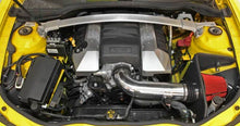Load image into Gallery viewer, Spectre 10-12 Chevy Camaro V8-6.2L F/I Air Intake Kit - Clear Anodized w/Red Filter Cold Air Intakes Spectre