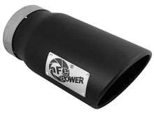 Load image into Gallery viewer, aFe Diesel Exhaust Tip Bolt On Black 5in Inlet x 6in Outlet x 12in Long Catback aFe