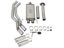Load image into Gallery viewer, aFe Rebel Exhausts 3in SS Cat-Back 15-16 Ford F-150 EcoBoost V6 2.7/3.5L V8 5.0L w/ Polished Tips Catback aFe