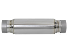 Load image into Gallery viewer, aFe MACH Force-Xp 409 SS Resonator 3in. Inlet/Outlet / 4in. Diameter / 12in. Body / 16in. Length X Pipes aFe