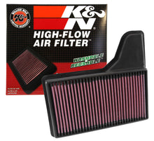 Load image into Gallery viewer, K&N Replacement Panel Air Filter for 2015 Ford Mustang 2.3L L4/3.7L V6/5.0L V8 Air Filters - Drop In K&N Engineering