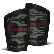 Load image into Gallery viewer, AlphaRex 16-21 Toyota TacomaLUXX LED Taillights Blk w/Activ Light/Seq Signal Headlights AlphaRex