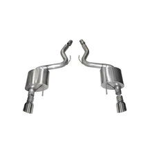 Load image into Gallery viewer, Corsa 2015-2017 Ford Mustang GT 5.0 3in Axle Back Exhaust Polish Dual 4.5in Tip Sport Axle Back CORSA Performance