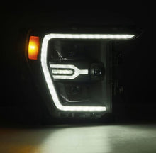 Load image into Gallery viewer, AlphaRex 21-22 Ford F150 Luxx-Series Projector Headlights Black w/Activ Light/Seq Signal Headlights AlphaRex