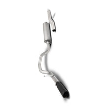 Load image into Gallery viewer, Gibson 21-22 Chevy Tahoe / GMC Yukon 5.3L 3in Cat-Back Single Exhaust System Stainless - Black Elite Catback Gibson