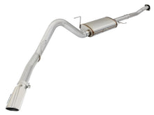 Load image into Gallery viewer, aFe MACHForce XP SS Exhaust 3in to 3.5in Cat-Back w/ Polished Tip 15 Ford F-150 EcoBoost V6 2.7/3.5L Catback aFe