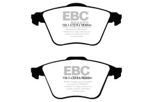 Load image into Gallery viewer, EBC 07-13 Mazda 3 2.3 Turbo Redstuff Front Brake Pads Brake Pads - Performance EBC