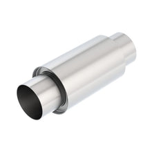 Load image into Gallery viewer, Borla 3 -1/2in In/Out x 5in Round x 8in Long XR-1 Sportsman Shorty Racing Muffler Muffler Borla