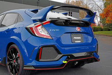 Load image into Gallery viewer, Perrin 10th Gen Civic SI/Type-R/Hatchback Tow Hook Kit (Rear) - Neon Yellow Tow Hooks Perrin Performance